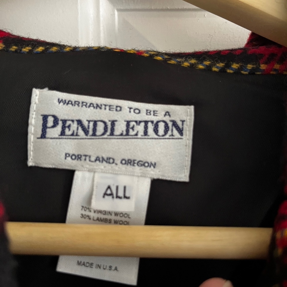 Pendleton Wool Jacket Cape - image 3